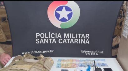 Homem é preso e adolescente apreendido por tráfico de drogas em Xanxerê