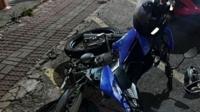 Motociclista alcoolizado é preso após causar acidente em Xaxim