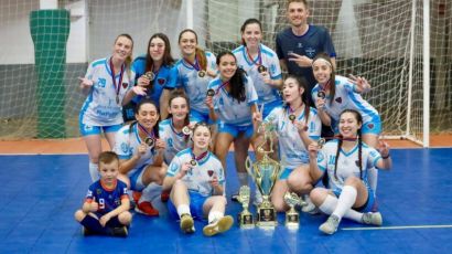 No Feminino, Expressivo conquista título da 10ª Copa Fiat Botta de Futsal
