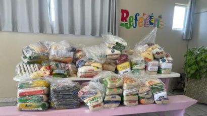 Esporte Solidário: Campeonato de Futsal em Xaxim arrecada 650 quilos de alimentos para o CEACA