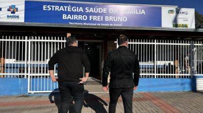 Prefeitura de Xaxim realiza visita técnica a unidades de saúde