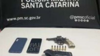 Homem é preso por porte ilegal de arma em Xaxim