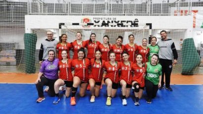 Xanxerê garante vaga na próxima fase da Liga Catarinense de Handebol Feminino
