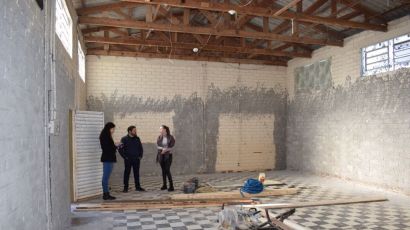 Obras de revitalização do SCFV Jovem Cidadão avançam com apoio do Governo do Estado