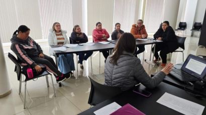Merendeiras das escolas municipais de São Domingos participam de capacitação