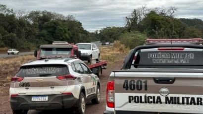 PM recupera veículo furtado e prende dois suspeitos em Xanxerê
