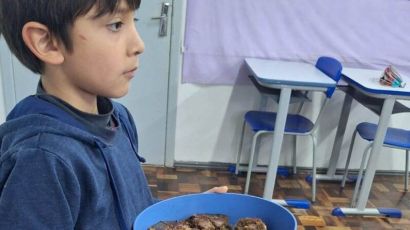 Alunos da EMEB Aparecida aprendem sobre sustentabilidade com receitas criativas