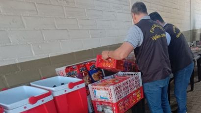 Vigilância Sanitária de Xaxim realiza ação para garantir segurança alimentar