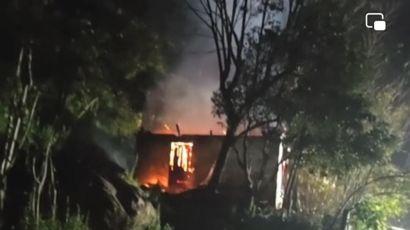 Bombeiros atendem incêndio em residência em Xanxerê