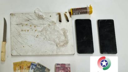 Forças de segurança prendem traficantes em frente a escola em Xanxerê