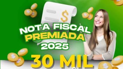 São Domingos lança mais uma edição da campanha “Nota Fiscal Premiada” com R$ 30 mil em prêmios