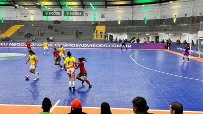 Colômbia estreia com vitória no Torneio Internacional de Futsal Feminino em Xanxerê