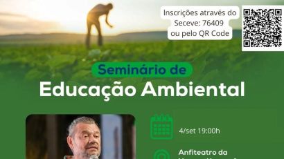 Xanxerê sedia Seminário Regional de Educação Ambiental na próxima semana
