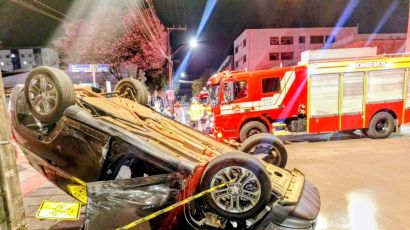 Colisão entre veículos é registrada em Xanxerê