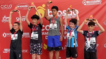 Atleta do projeto De Olho no Futuro conquista primeiro lugar em competição de corrida