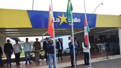 Terceiro dia de solenidades da Semana da Pátria aconteceu na Escola Agrícola La Salle