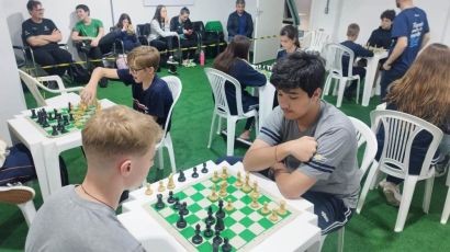 Xadrez abre a 4ª etapa dos Jogos Escolares de Xanxerê 2025