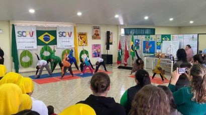 SCFV Crescendo e Aprendendo recebe solenidade cívica alusiva à Semana da Pátria