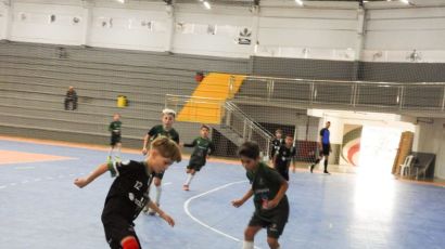 SME Xanxerê/Expressivo garante classificação à 4ª fase da Liga Catarinense de Futsal Sub-9