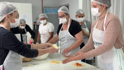 Xaxim realiza curso gratuito de pães e biscoitos no Centro Profissionalizante