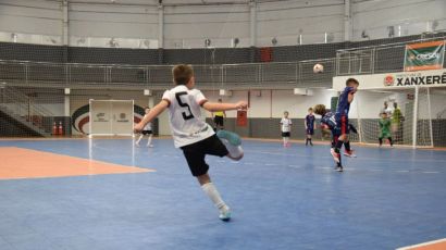 SME Xanxerê é vice-campeã da Liga Catarinense de Futsal Sub-7 