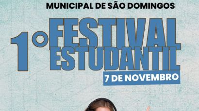 São Domingos realizará o 1º Festival da Canção Estudantil