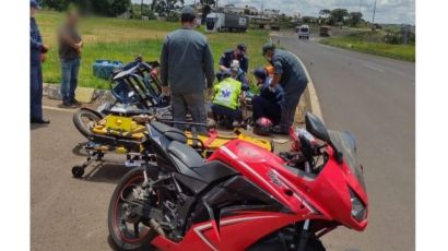 Duas colisões entre motos são registradas em Xanxerê na quinta-feira (20) 