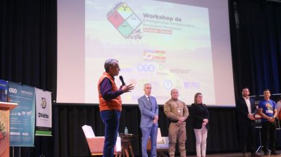 Faxinal dos Guedes recebe abertura de workshop inédito sobre emergências ambientais