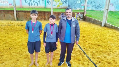 Jogos Escolares de Xanxerê movimentam quadras de areia do Beijamim Menegolla