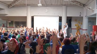 Saúde na Escola promove atividade de prevenção e cuidado na EMEB Pequeno Príncipe