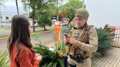 PMSC realiza consultoria de prevenção ao crime em unidade escolar de Xanxerê