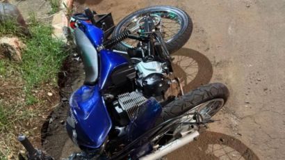 Motociclista fica gravemente ferido após acidente em Xanxerê
