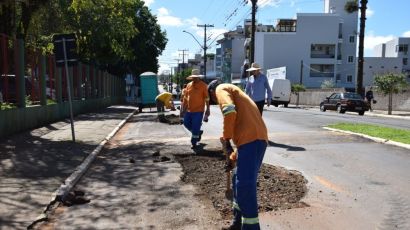 Vias de Xanxerê são recuperadas após obras de saneamento