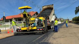 Revitalização muda acesso principal em Faxinal dos Guedes