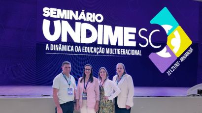 Referência em inclusão: Programa Arco-Íris de Xanxerê é destaque em seminário da Undime/SC