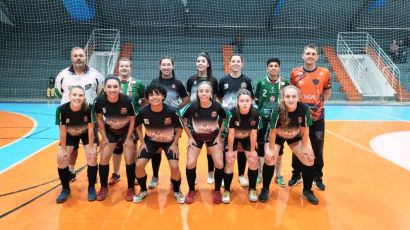 Futsal Feminino de Xanxerê vence jogo de ida da semifinal dos Jogos da Amai 2025