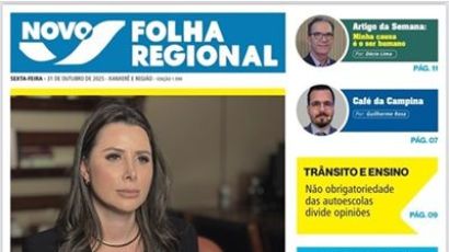 Jornal Novo Folha Regional  Edição de 31 de Outubro de 2025