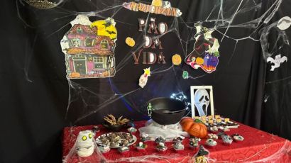 Alunos do Programa Pão da Vida realizam lanche temático de Halloween
