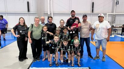 Equipe Sub-7 de Xanxerê é campeã estadual na Série Prata de Futsal