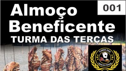 Turma das Terças/Sicoob Credimoc promove mais uma edição do Almoço Beneficente