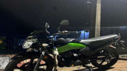Motocicleta furtada é encontrada em residência e homem é detido por receptação em Xanxerê