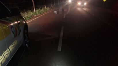 Homem fica gravemente ferido após ser atropelado em Ipuaçu
