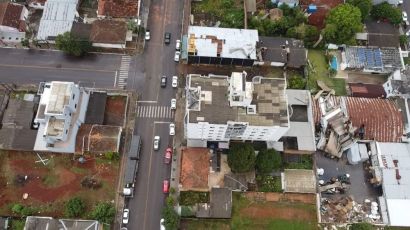Defesa Civil Estadual confirma formação de tornado em Xanxerê