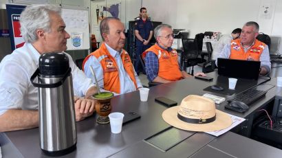 Governador visita Xanxerê e garante apoio para reconstrução