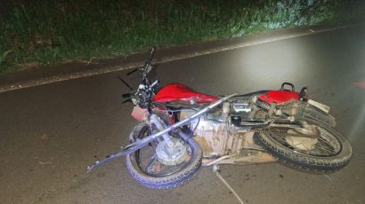 Motociclista morre em colisão frontal na SC-480 em São Domingos