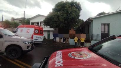 Homem agressivo é detido durante atendimento médico em Xanxerê
