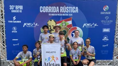Adolescentes do SCFV De Olho no Futuro se destacam na Corrida Rústica da Polícia Militar