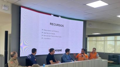 Administração municipal realiza prestação de contas do tornado registrado no início do mês