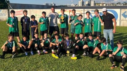 SME Xanxerê é campeã dos Jogos da Amai 2025 no Sub-12