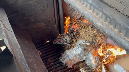 Drogas apreendidas em procedimentos policiais são incineradas em Xanxerê